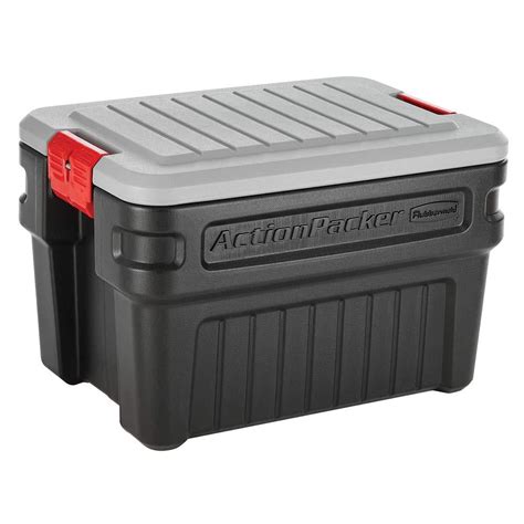 metal lockable cargo box|rubbermaid storage box with lock.